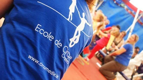 t-shirt ecole de cirque de charleroi